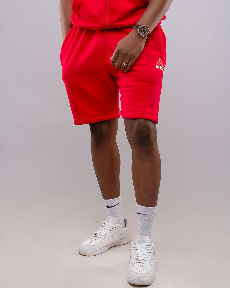 Mid Shorts - Red