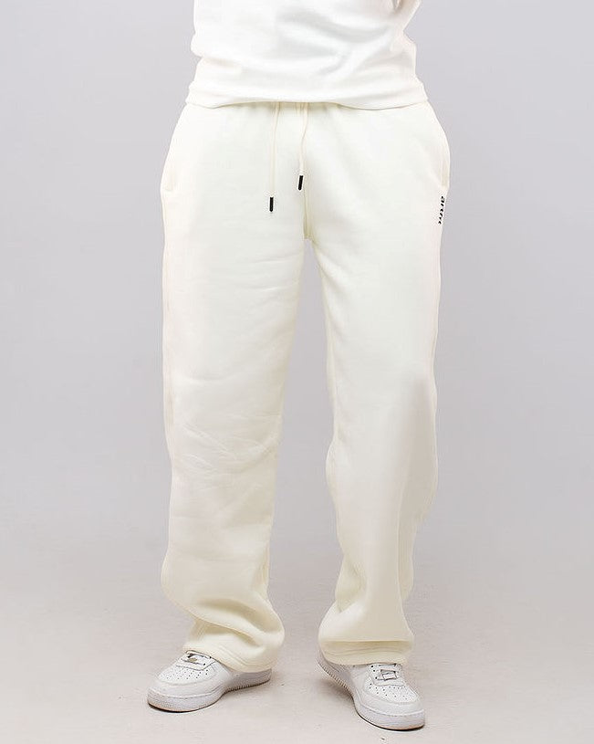 Cream White Wide Legged pants (Heavy Fabric)