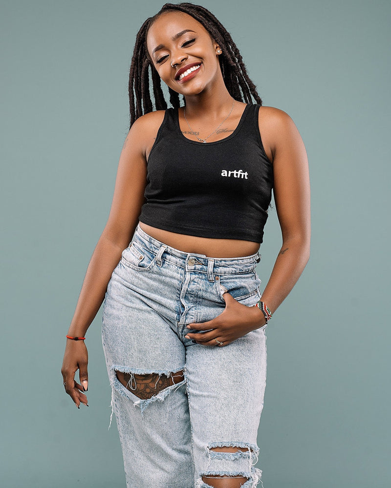 Vest Top - Black