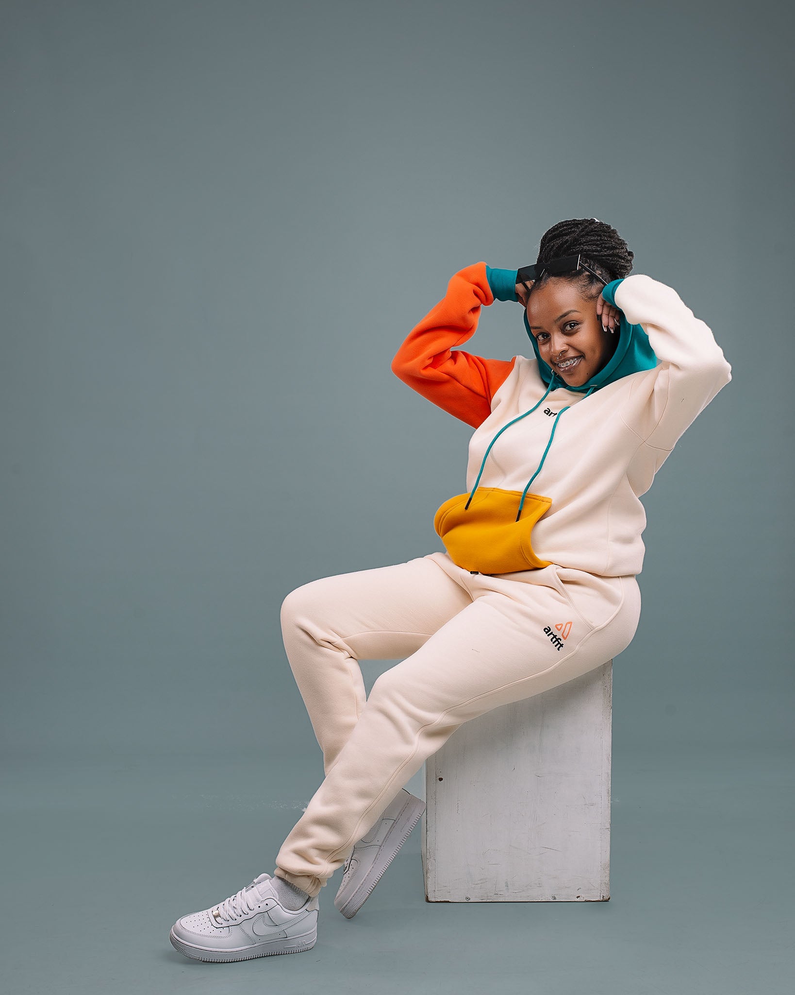 Color Block Hoodie