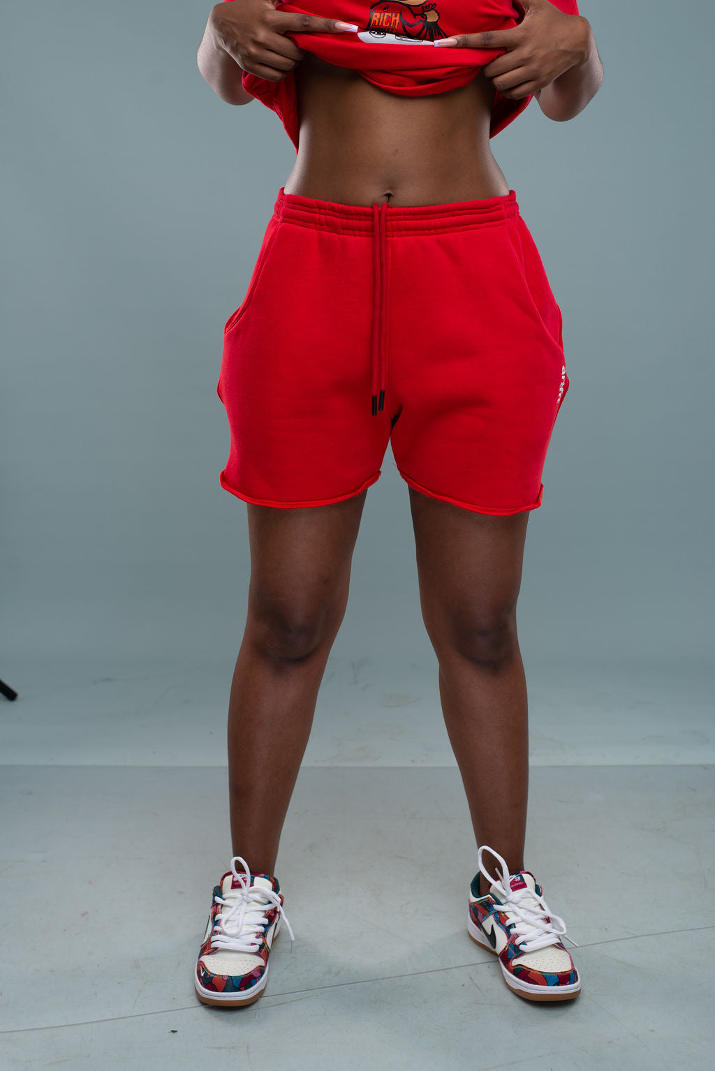 Booty Short- Red
