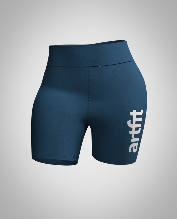 New Dawn Bike Shorts- Steel Blue
