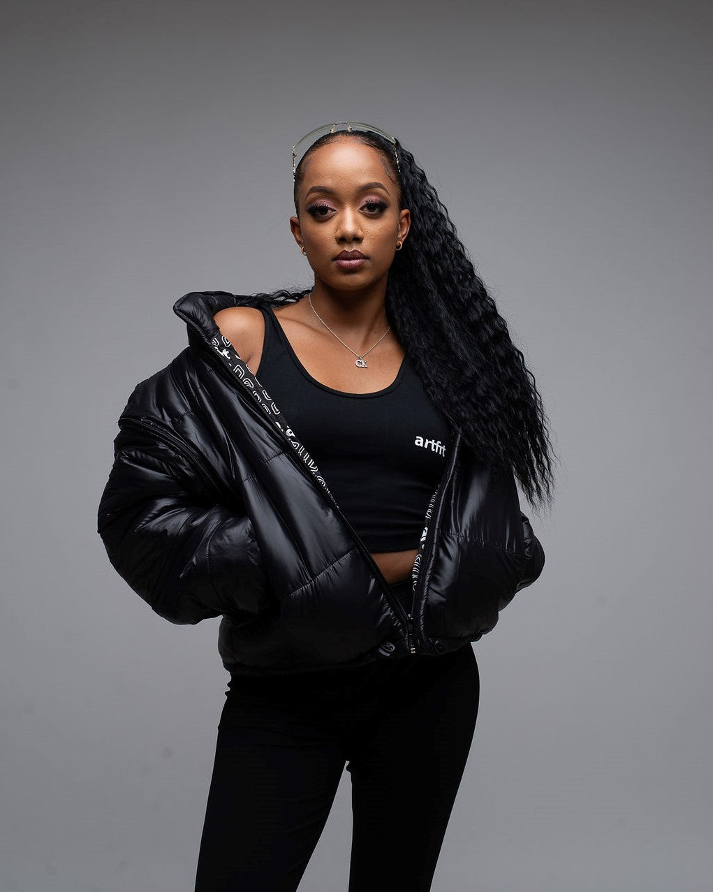 Classic Timeless Puffer Jacket- Black