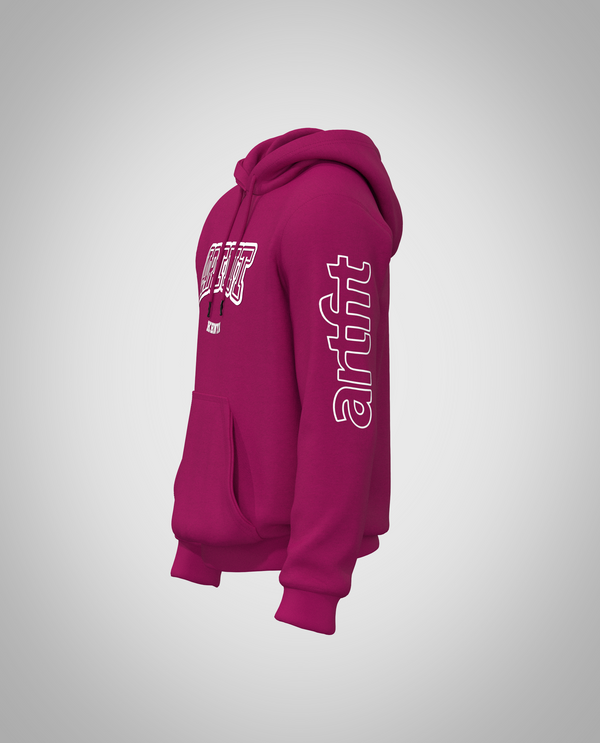 Fuchsia Hoodie(Heavy fabric)