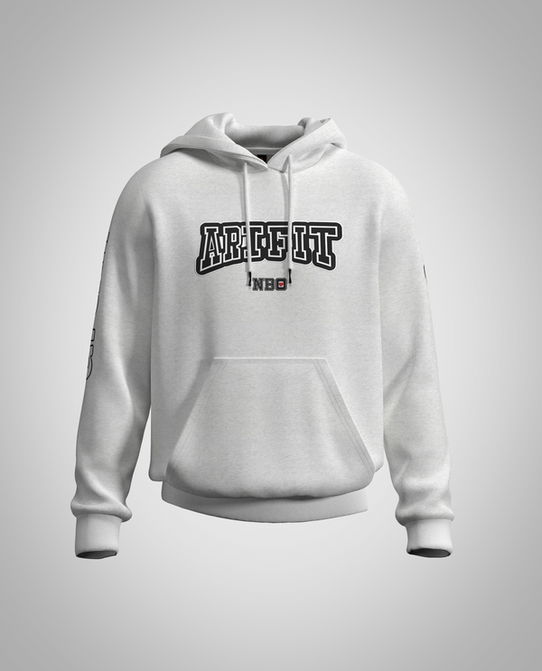 Kids White Hoodie(Heavy Fabric)