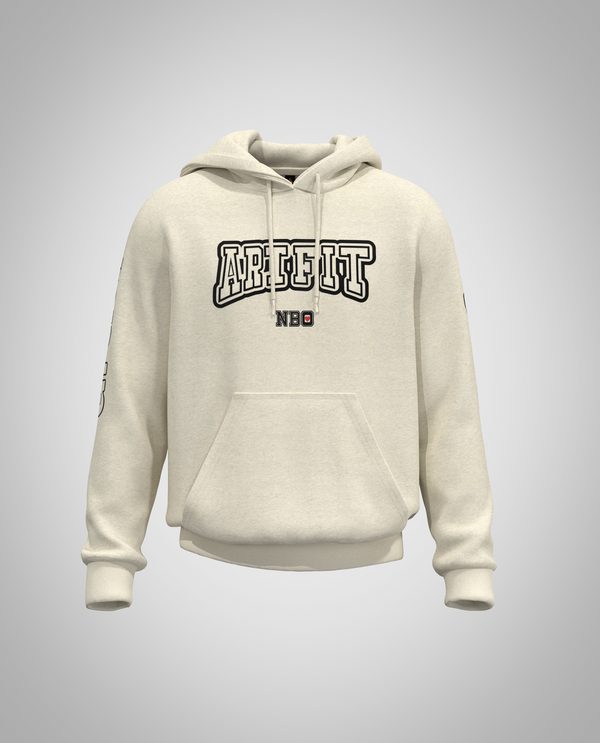 Cream White Hoodie(Heavy fabric)