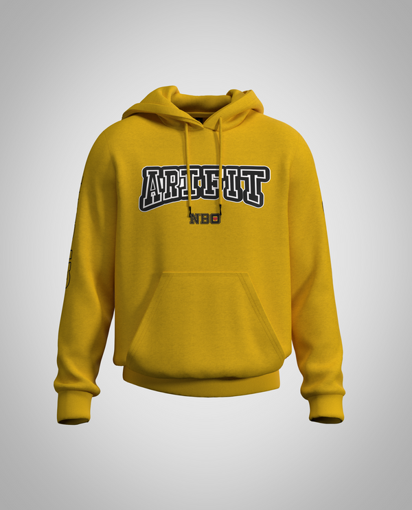 Kids Mustard Yellow Hoodie(Heavy Fabric)