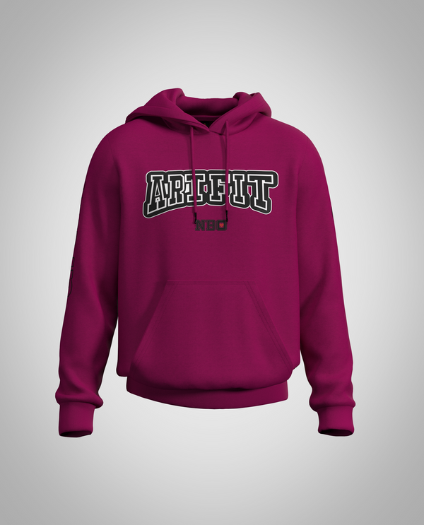 Kids Fuchsia Hoodie(Heavy Fabric)