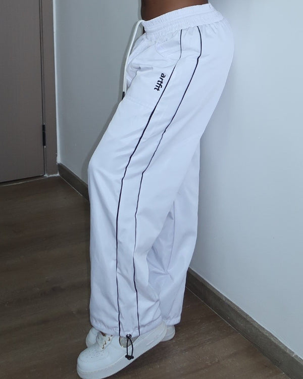 Rubi Parachute Pants - White
