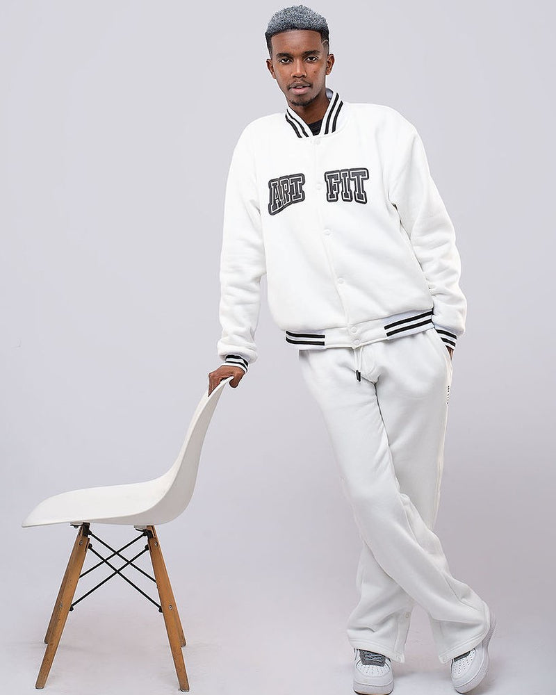 Classic Man Set - Varsity Jacket Paired With Zaria Pants