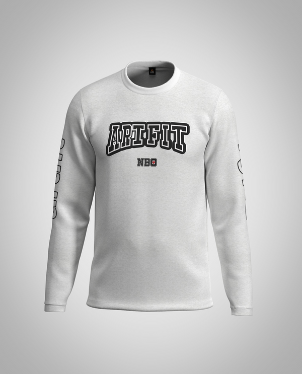 Kids White Long Sleeve T-Shirt