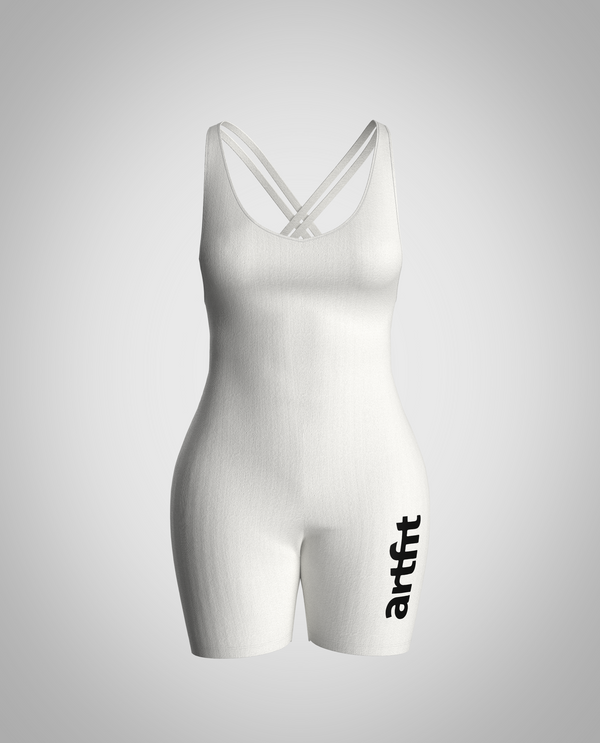 New Dawn Playsuit - White