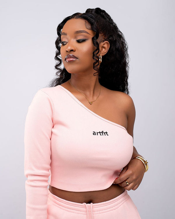 One Hand Long Sleeve Lady Top