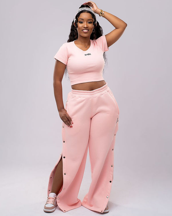 Down To Earth Set - Baby Pink