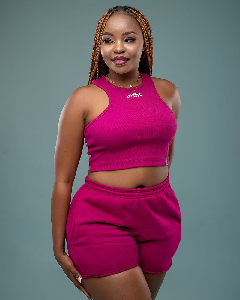 Fuchsia Short Set