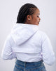 Cropped Zuri Jacket - White