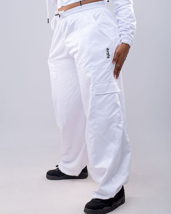 Parachute  Pants - White