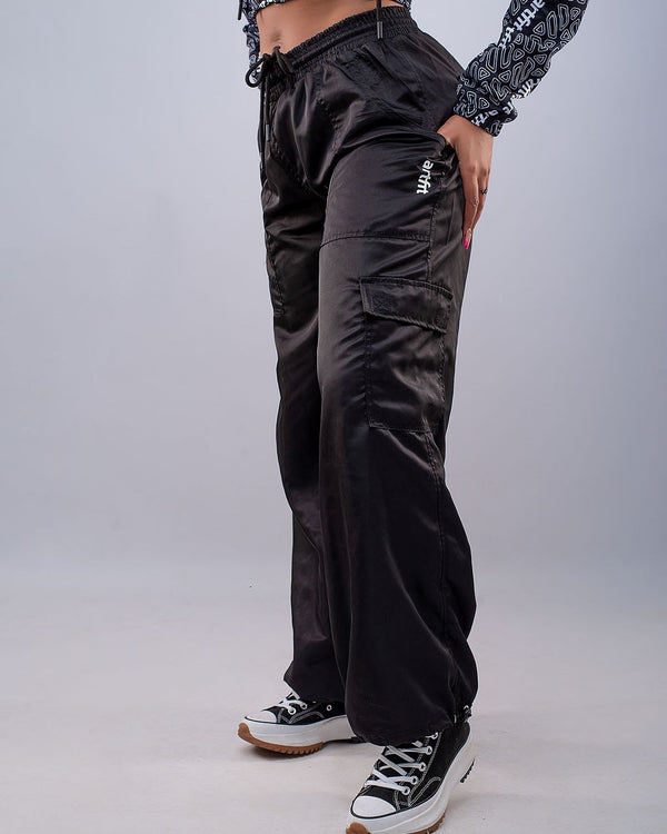 Parachute  Pants - Black