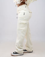 Haute Cargo Pants - Cream White