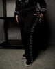 Afro Fahari Wide Legged Sweatpants - Black