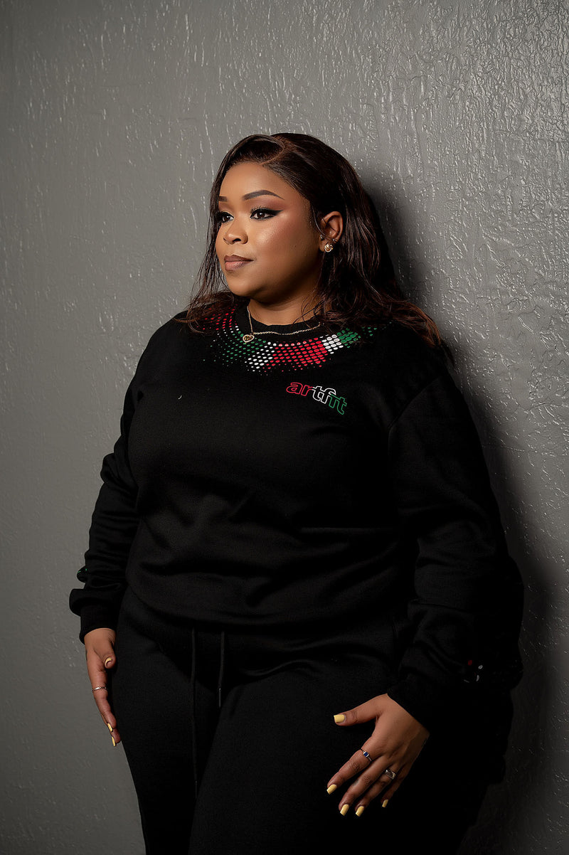 Unisex Fahari Sweatshirt - Black