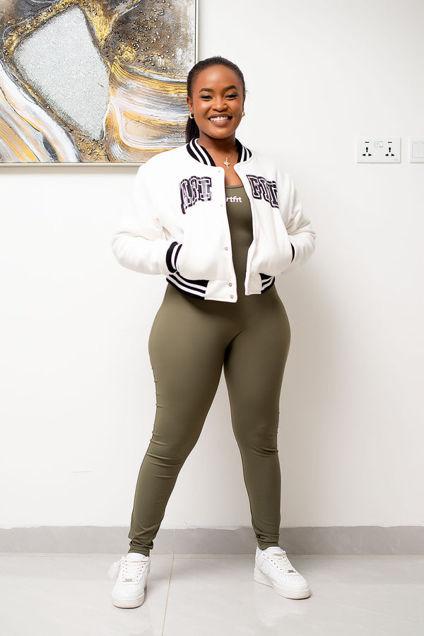 Bareback Jumpsuit - Jungle Green