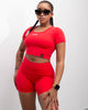 Bike Short Set - Red
