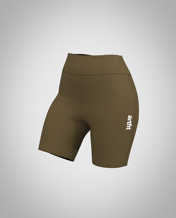 Jungle Green Bike Shorts