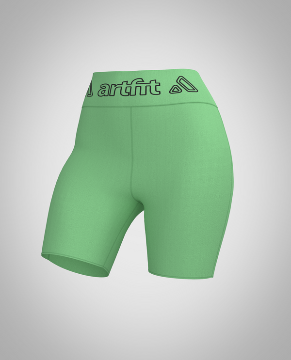 Mint Green Bike Shorts