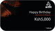 Birthday Gift Card