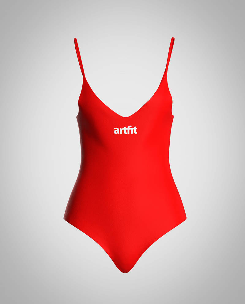 Amahle Bodysuit- Red