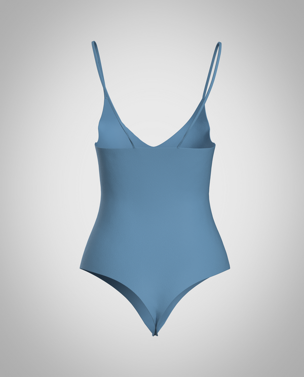 Amahle Bodysuit- Steel Blue