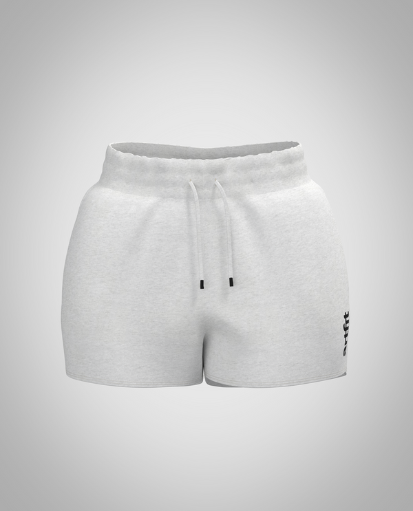 Booty Short - White (Heavy Fabric)