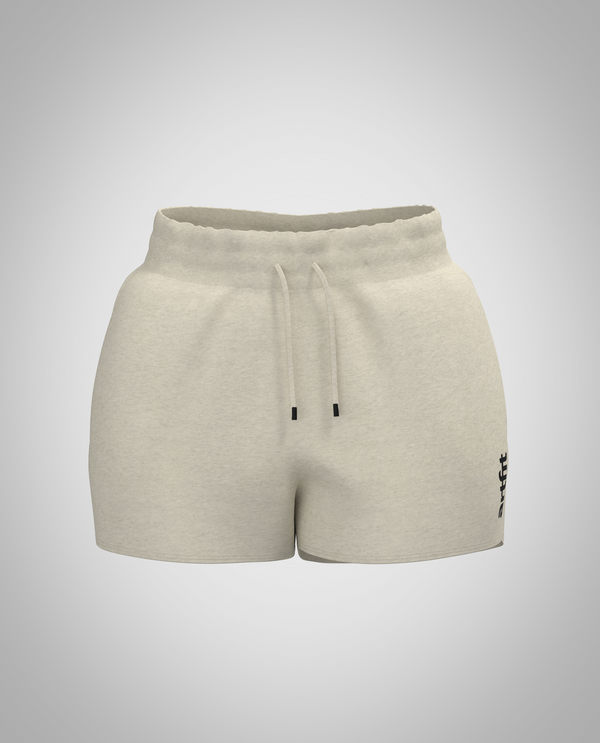 Booty Short - Cream White(Heavy Fabric)