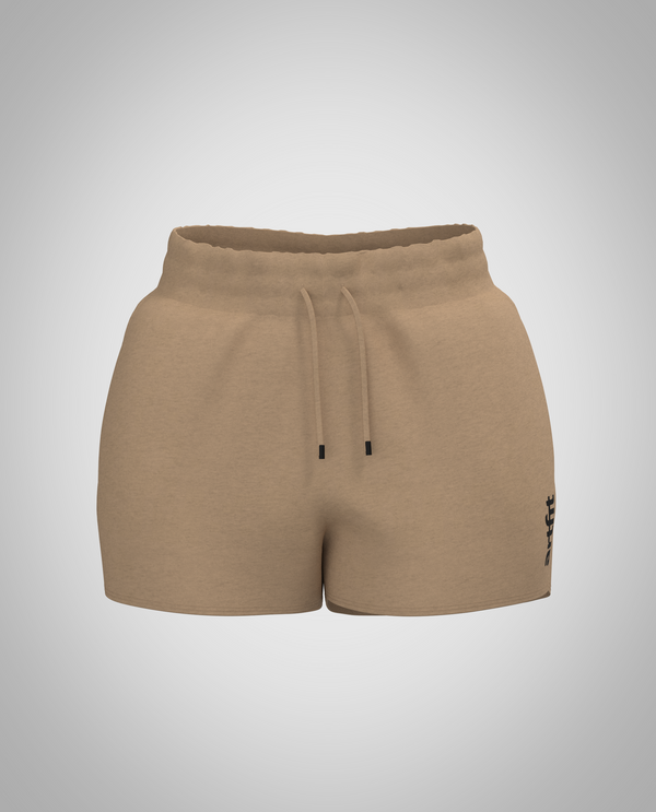 Booty Short - Light Brown (Heavy Fabric)