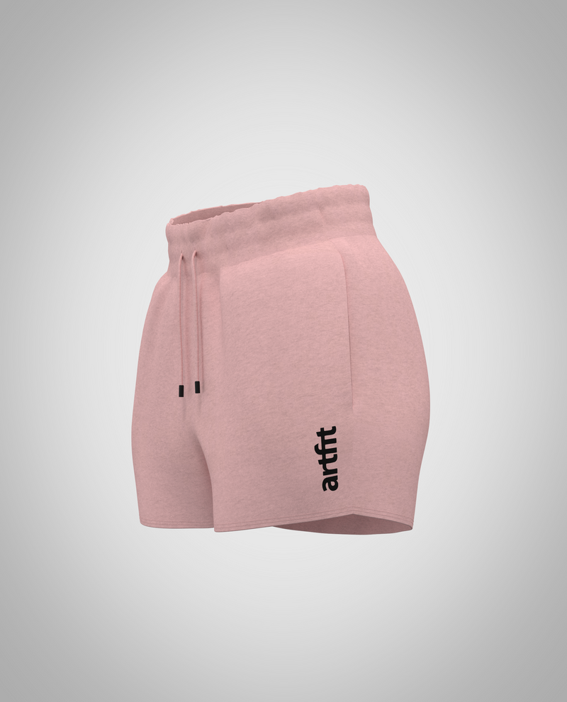 Booty Short - Baby Pink (Heavy Fabric)