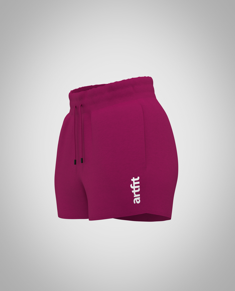 Booty Short - Fuchsia (Heavy Fabric)
