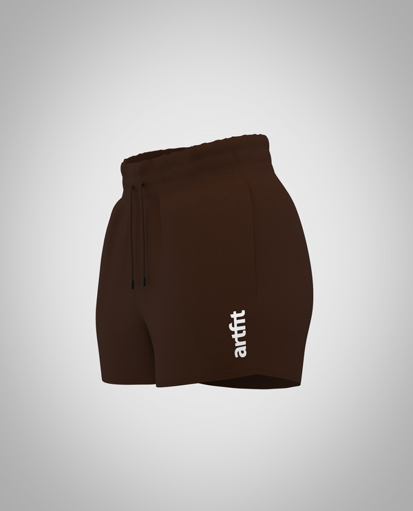 Booty Short - Dark Brown (Heavy Fabric)