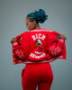 Rich Badness Varsity Jacket - Red