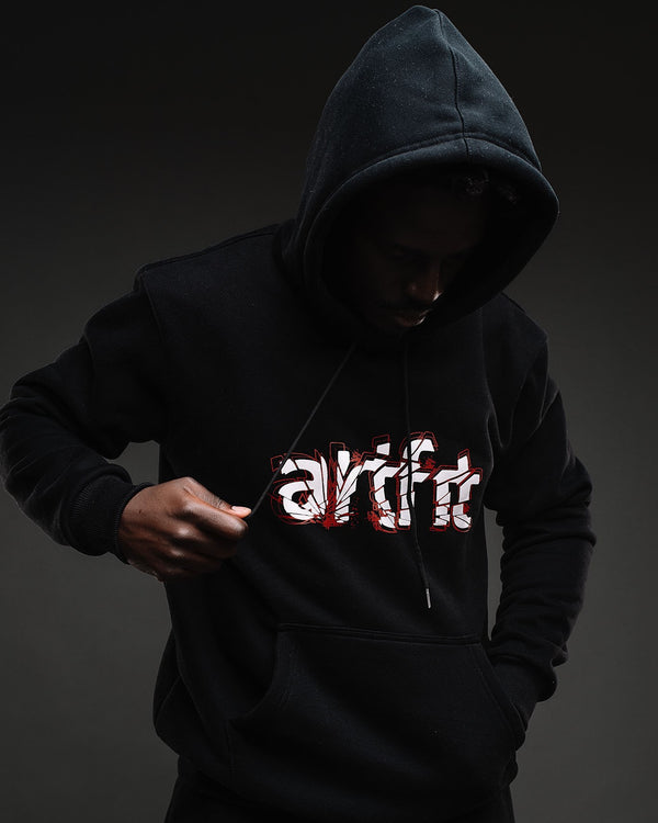 Graffiti Hoodie - Black