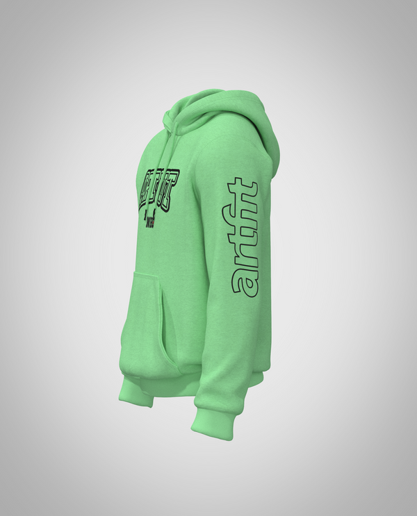 Mint Green Hoodie(Heavy fabric)