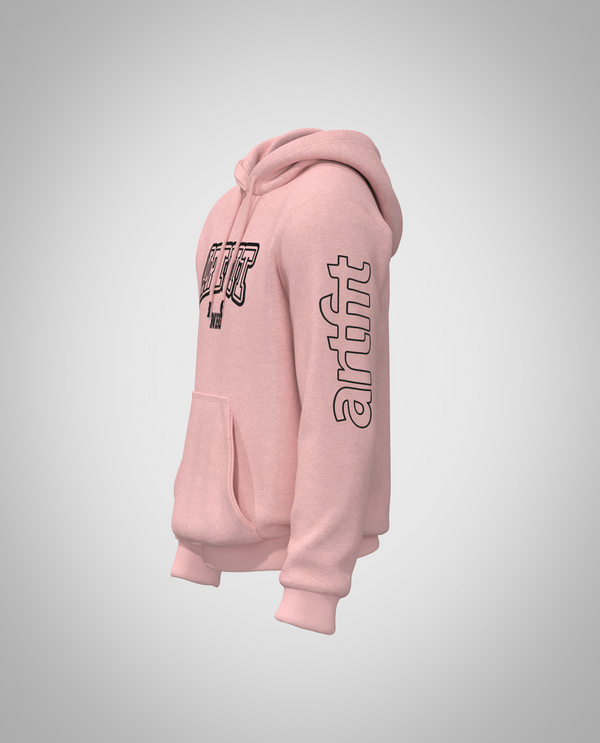 Baby Pink Hoodie(Heavy fabric)