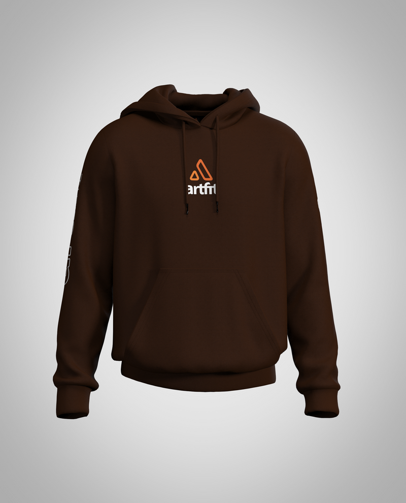 Dark  Brown Hoodie(Heavy fabric)