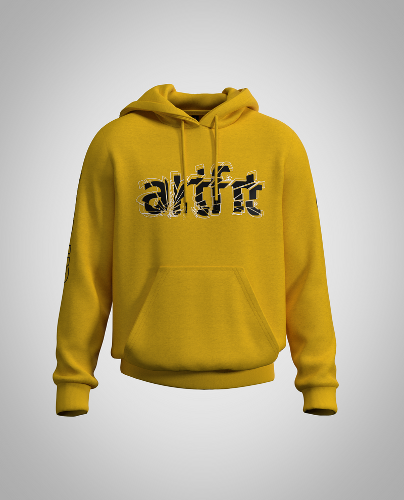 Kids Mustard Yellow Hoodie(Heavy Fabric)