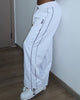 Rubi Parachute  Pants - White