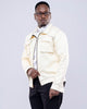 Cream White Shacket
