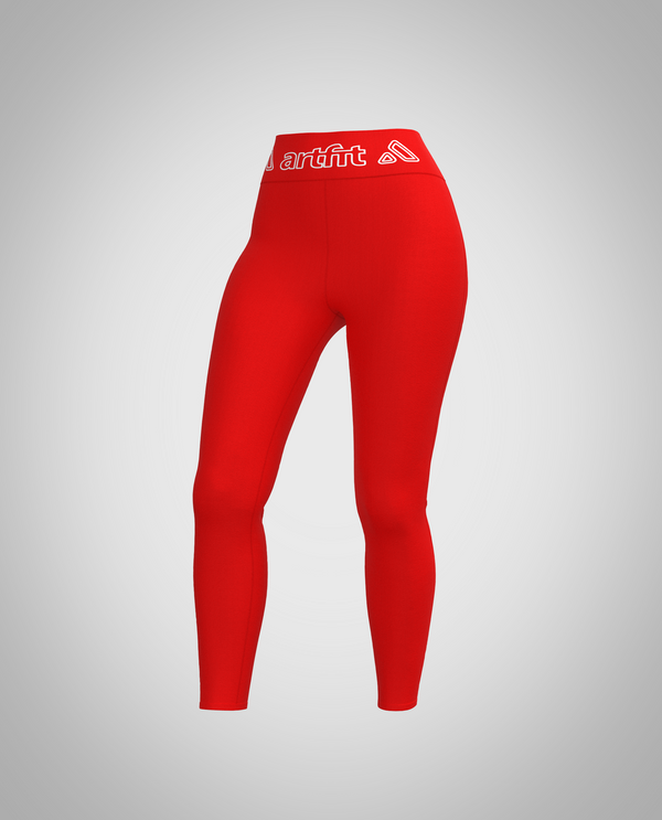 Kids Leggings - Red