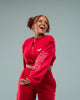 Ash Cropped Sweatshirt - Red