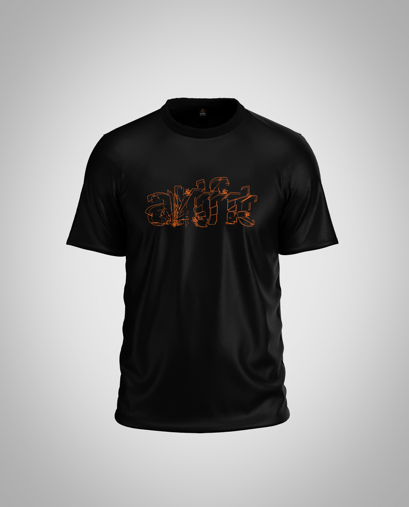 Kids Black Short Sleeve T-Shirt