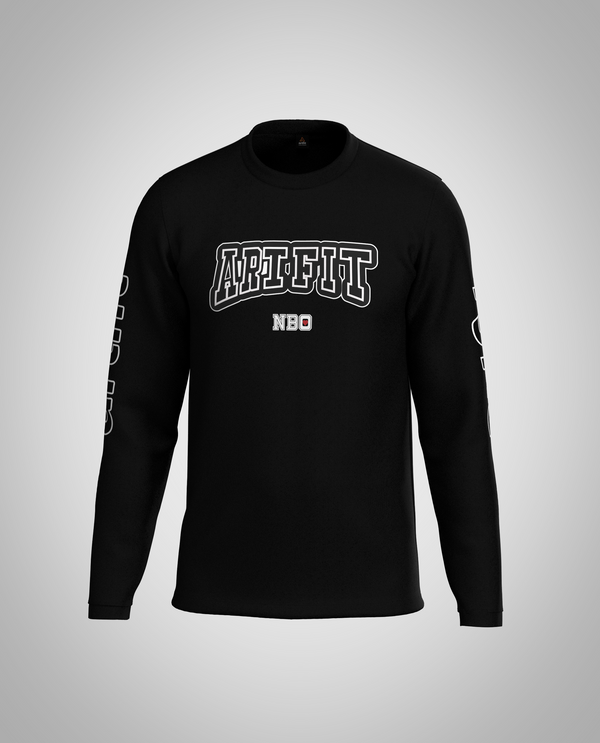 Kids Black Long Sleeve T-Shirt